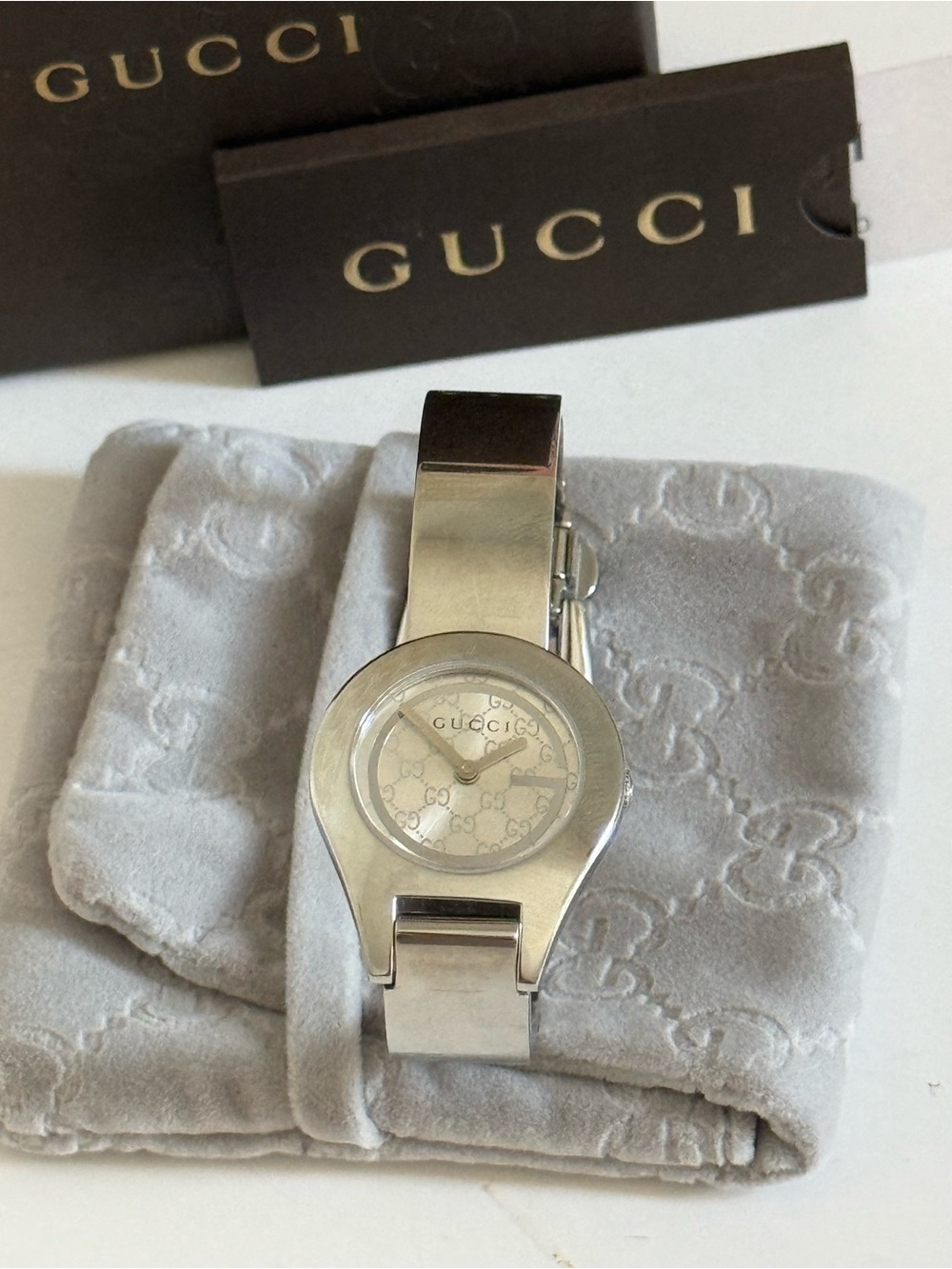 Gucci watch Silver Stainless Steel Bracelet ๐ - Picture 9 of 12